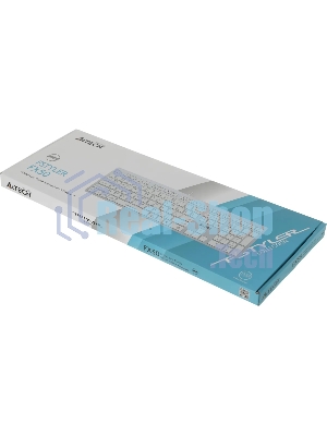 Клавиатура проводная A4Tech Fstyler FX50, USB, белый