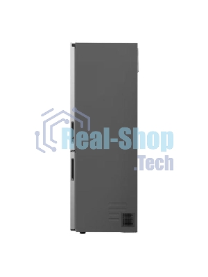 Холодильник LG GC-B459ANMW серебристый двухкамерный 234/110л морозилка снизу, No Frost
