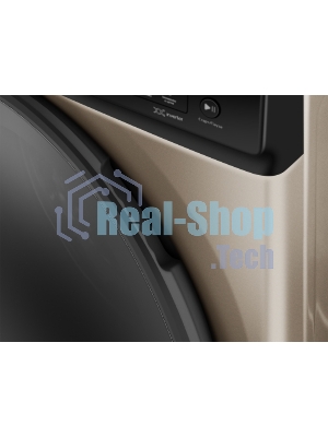Стиральная машина Weissgauff WM 59411 Direct Drive Inverter Steam Champagne золотистая, загрузка фронтальная 11кг, 1400 об/мин., класс: A+++