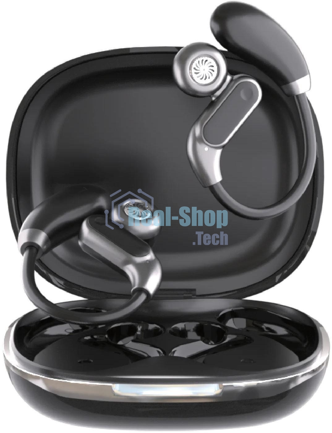 Наушники TWS Aksberry G25 Sport черный, вкладыши, Bluetooth, сенсорное управление, влагозащита, до 5 ч