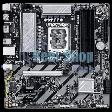 Материнская плата Gigabyte B860M D3HP, LGA 1851, Intel B860, 4xDDR5, 4xSATA, 2xM.2, 1xPCIe 5.0 x16, 2xPCIe x1, 1xHDMI, 1xDP, 1x 1Gb LAN, 3xUSB-A 3.2 Gen 1, 3xUSB-A 2.0, 1xUSB-C 3.2 Gen 1, 3x3.5 мм, 7.1, mATX