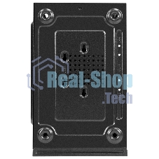 Компьютерный корпус Minitower ExeGate BAA-403-UNS500 (mATX, БП UNS500 с вент. 12см, 2*USB, HD Audio, черный)