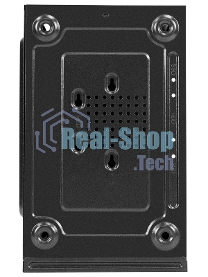 Компьютерный корпус Minitower ExeGate BAA-403-UNS500 (mATX, БП UNS500 с вент. 12см, 2*USB, HD Audio, черный)