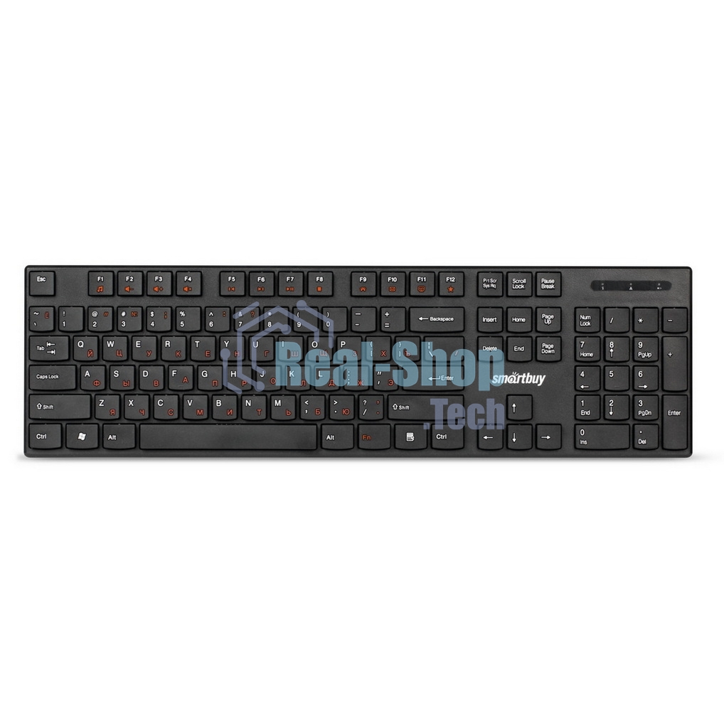 Клавиатура беспроводная мультимедийная Smartbuy (SBK-238AG-K) ОNE 238 USB