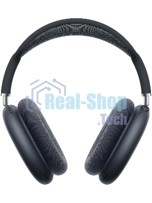 Беспроводные/проводные наушники Apple AirPods Max A3184 темная ночь, полноразмерные, Bluetooth + проводной, оголовье, до 20 ч
