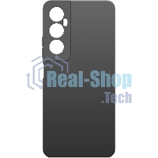 Чехол (клип-кейс) BoraSCO для Realme C65 Silicone Case черный
