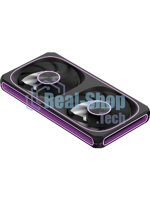 Вентилятор для корпуса Formula Air Fusion 2 Reverse ARGB 120х120x28 черный 4-pin 39.11дБ (упак.:2шт) (AIR FUSION 2 BK REVERSE) Ret