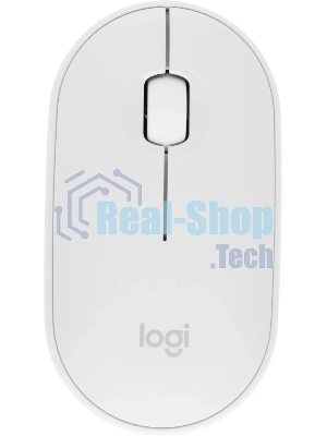 Мышь беспроводная Logitech Pebble 2 M350S белый, 4000 dpi, Bluetooth, кнопки - 3