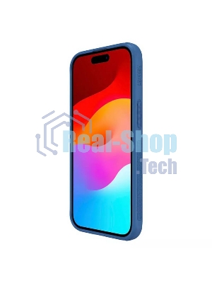 Чехол Super Frosted Shield Pro Magnetic Case, синий, (AP IP15)