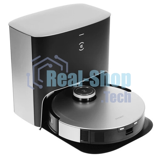 Робот-пылесос Ecovacs Floor Cleaning Robot DEEBOT X1 PLUS (EU версия) черный, 5200 мА*ч Li-Ion, уборка влажная/комбинированная/сухая, пылесборник контейнер 0.38 л
