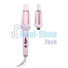Щипцы для завивки волос KELLI KL-1251 розовый, 32 мм, 200 °C, 5 режимов