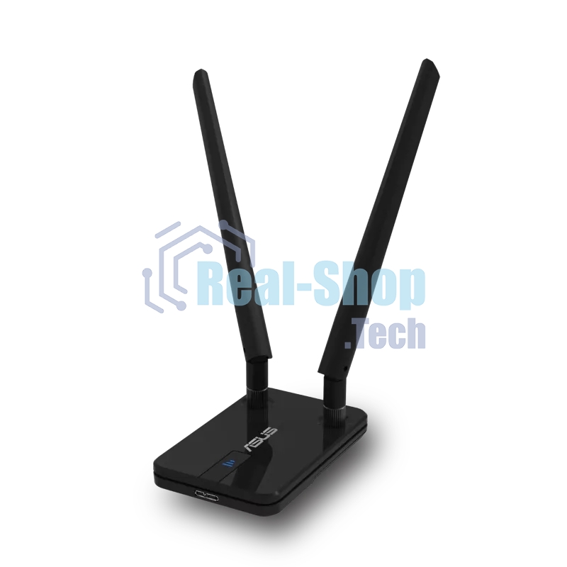 Адаптер ASUS USB-AC58, WI-FI 802.11ac, 400 + 867 Mbps USB 3.0 Adapter +2 внешняя антенна