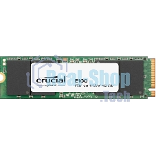 Накопитель SSD Crucial E100, 1Tb, PCIe 4.0 x4, M.2 2280, NVMe, R/W 5000/4500