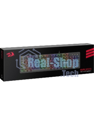 Клавиатура Redragon Nagato проводная, USB Type-A, чёрный