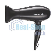 Фен SAKURA SA-4048BK черный, 2200 Вт
