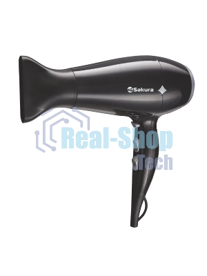 Фен SAKURA SA-4048BK черный, 2200 Вт