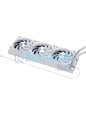 Система водяного охлаждения PcCooler DS360 Display ARGB Soc-AM5/AM4/1200/1700/1851 белый 4-pin 39.8dB Al LCD 310W Ret (DS360-WHAWXY-GL)