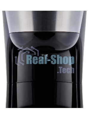 Кофеварка капельная Domfy metal DSM-CM301 1000Вт черный/серебристый