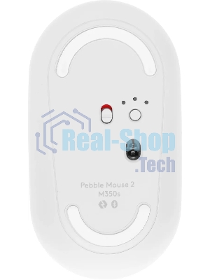 Мышь беспроводная Logitech Pebble 2 M350S белый, 4000 dpi, Bluetooth, кнопки - 3