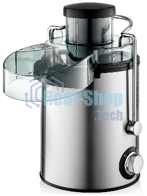 Соковыжималка BRAYER BR1711 серебристый, центробежная, 800 Вт, 500 мл, механическое