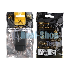 Сетевое зарядное устройство Cablexpert MP3A-PC-55, 10.5Вт, 2.1А, 1хUSB, черный, пакет