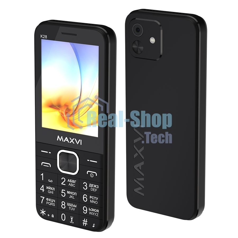 Мобильный телефон Maxvi K28 черный