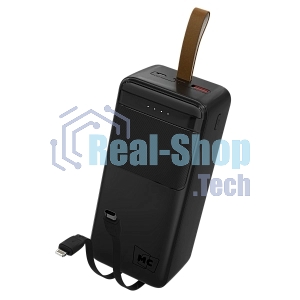 Портативный аккумулятор MORE CHOICE (4620202552839) PB59-40 40000mAh 1USB+1Type-C+1micro USB 3.0A 22.5W PD20WP, черный