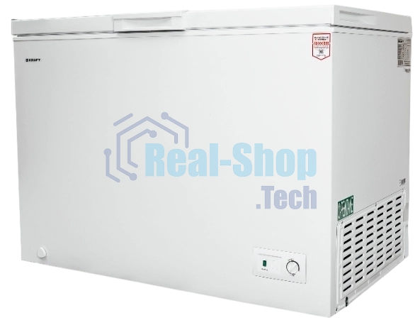 Морозильный ларь Kraft BD(W)-380RX белый, 340л