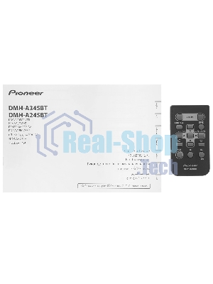 Автомагнитола Pioneer DMH-A345BT, 2 DIN, 6.8