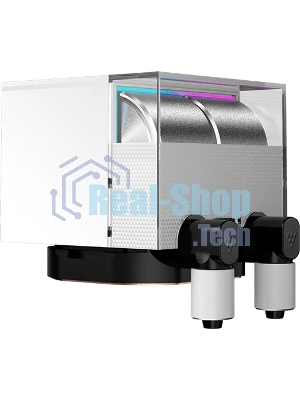 Система водяного охлаждения PcCooler DS360 Display ARGB Soc-AM5/AM4/1200/1700/1851 белый 4-pin 39.8dB Al LCD 310W Ret (DS360-WHAWXY-GL)