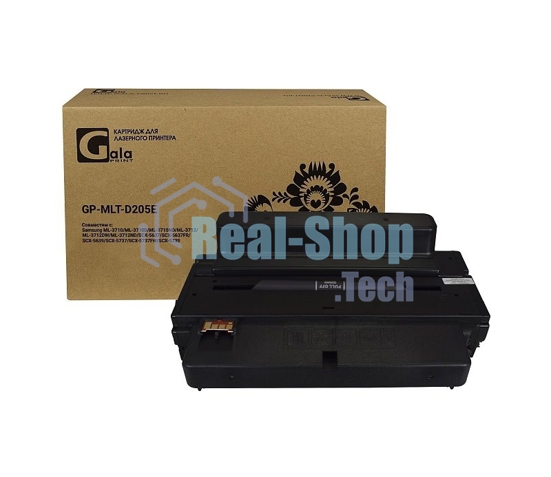 Картридж лазерный GalaPrint GP-MLT-D205E черный (10000 стр) для Samsung ML-3312ND/3710D/3710ND/3712ND/3712DW/SCX-4833HD/5637FR/5637HR/5639FR/5737FW/5739FW
