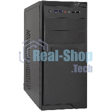 Компьютерный корпус Minitower ExeGate MA-372UX-UNS450 (mATX, БП UNS450 с вент. 12см, 2хUSB+2хUSB3.0, аудио, черный)