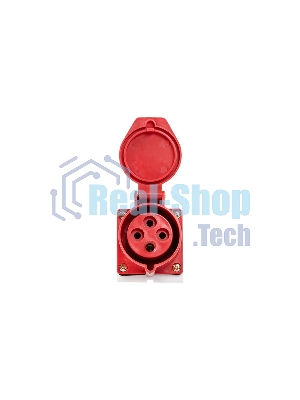 Розетка стационарная наружная EKF ps-114-16-380 16А 380В 3P+РЕ IP44 (114)