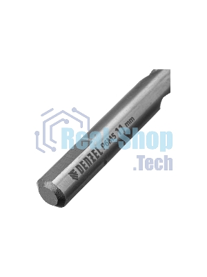 Сверло спиральное по металлу Denzel 11 x 142мм, Р6М5, Golden Tip, многогранная заточка
