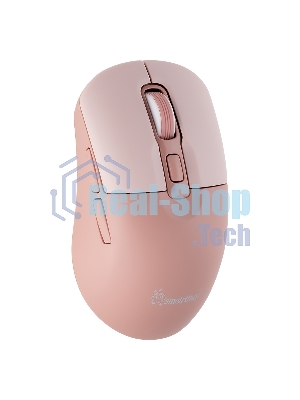 Комплект клавиатура+мышь Smartbuy 108AG беспроводной, USB, 1600 DPI, розовый
