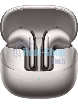 Наушники TWS Xiaomi Buds 5 серый, вкладыши, Bluetooth, активное шумоподавление, до 6 ч
