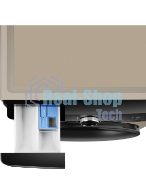 Стиральная машина Weissgauff WM 59411 Direct Drive Inverter Steam Champagne золотистая, загрузка фронтальная 11кг, 1400 об/мин., класс: A+++