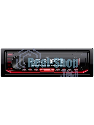 Автомагнитола JVC KD-X152M, 1 DIN, USB Type-A, AUX, съёмная панель