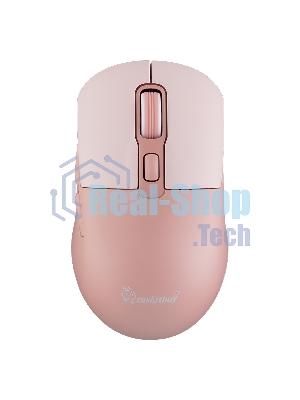 Комплект клавиатура+мышь Smartbuy 108AG беспроводной, USB, 1600 DPI, розовый