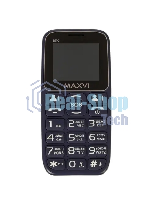 Мобильный телефон Maxvi B110 синий