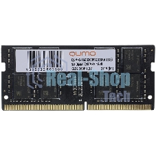 Оперативная память Qumo, DDR4, 16GB (1x16GB), 3200MHz, CL22, SO-DIMM