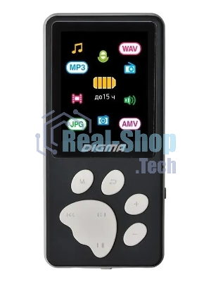 Плеер Hi-Fi Flash Digma S4 8Gb черный/серый/1.8