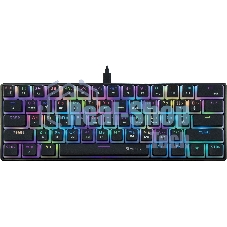 Клавиатура беспроводная Oklick K763W механическая черный USB BT/Radio Multimedia for gamer LED (1920548)