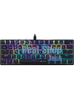 Клавиатура беспроводная Oklick K763W механическая черный USB BT/Radio Multimedia for gamer LED (1920548)