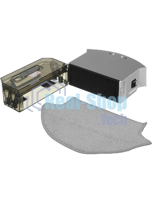 Робот-пылесос Vitek VT-1804 белый/серый, 2500 мАч Li-Ion, уборка сухая/влажная, пылесборник контейнер 0.45 л