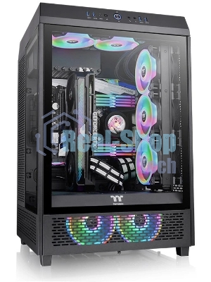 Компьютерный корпус Thermaltake The Tower 500 черный без БП ATX 1x120мм 3x140мм 4xUSB 3.0 2xUSB3.1 audio bott PSU