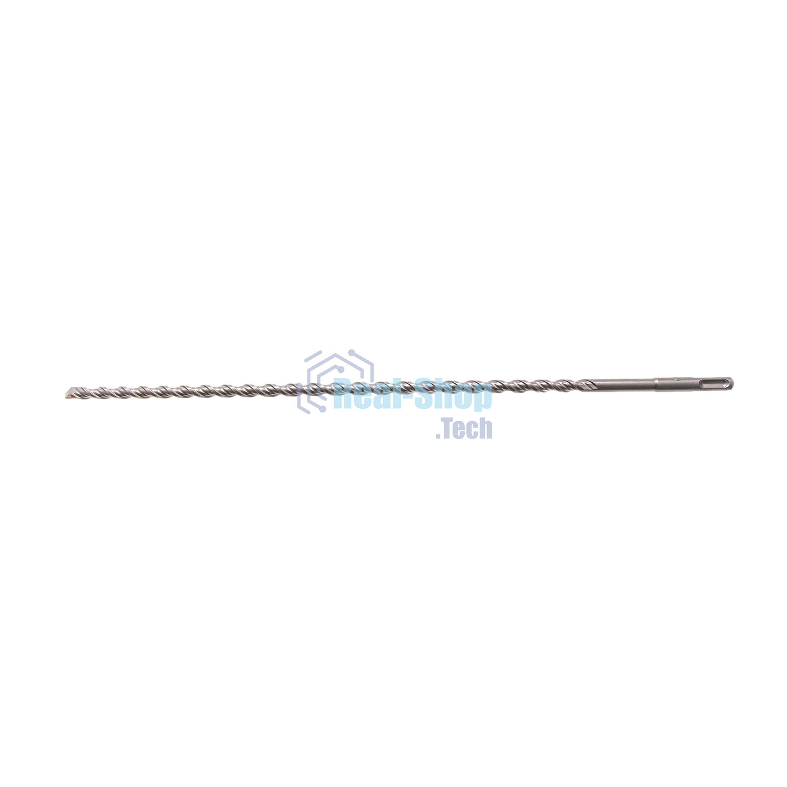 Бур по бетону Denzel двойная спираль, Cobalt W-tip, 10x460 мм, SDS PLUS