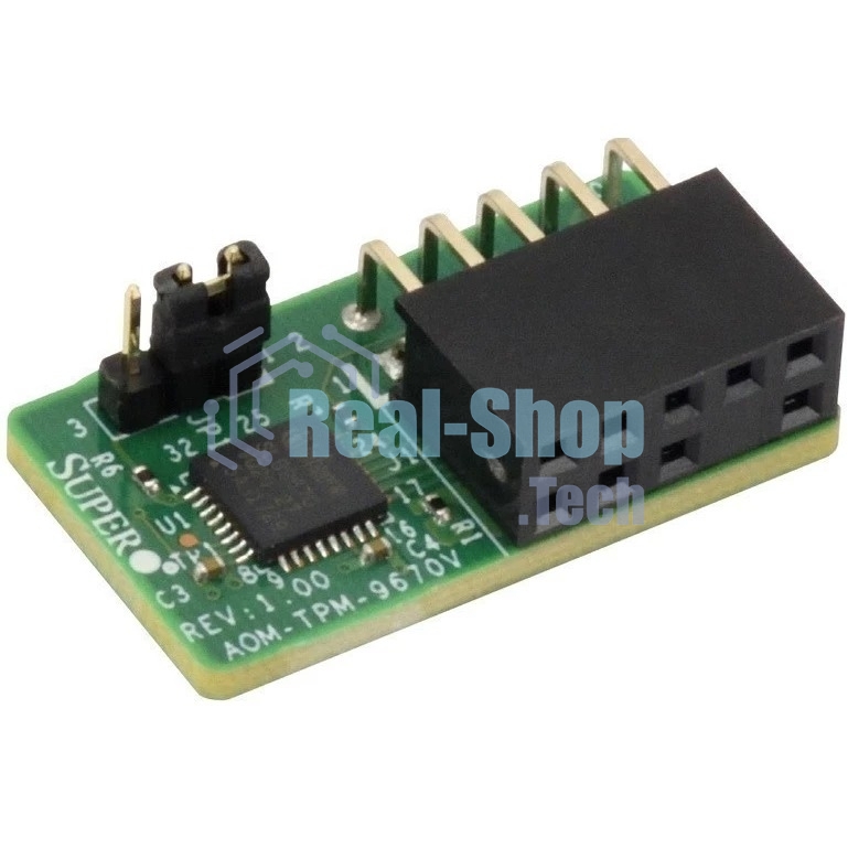 Модуль Supermicro AOM-TPM-9670V, SPI capable TPM 2.0 with Infineon 9670 controller