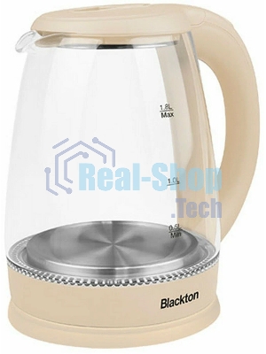 Чайник электрический Blackton Bt KT1800G Milk. Мощность: 1500 Вт, Максимальный объем: 1.8 л