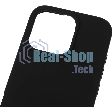 Чехол (клип-кейс) BoraSCO для Apple iPhone 16 Pro Microfiber Case черный (73691)